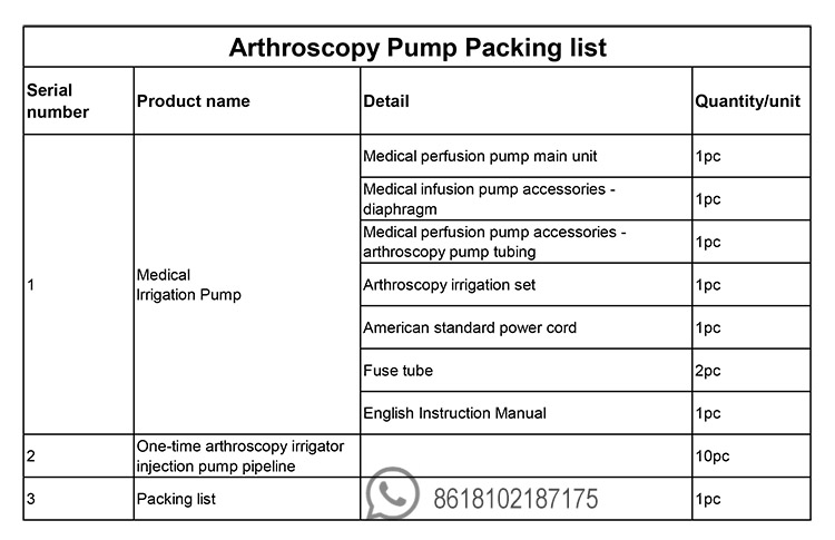 arthroscopy pump
