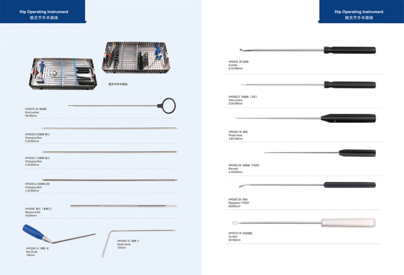 Hip Operating Instrument details